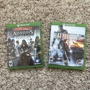 Xbox One Game Bundle Assassin's Creed Syndicate Limited Edition & Battlefield 4